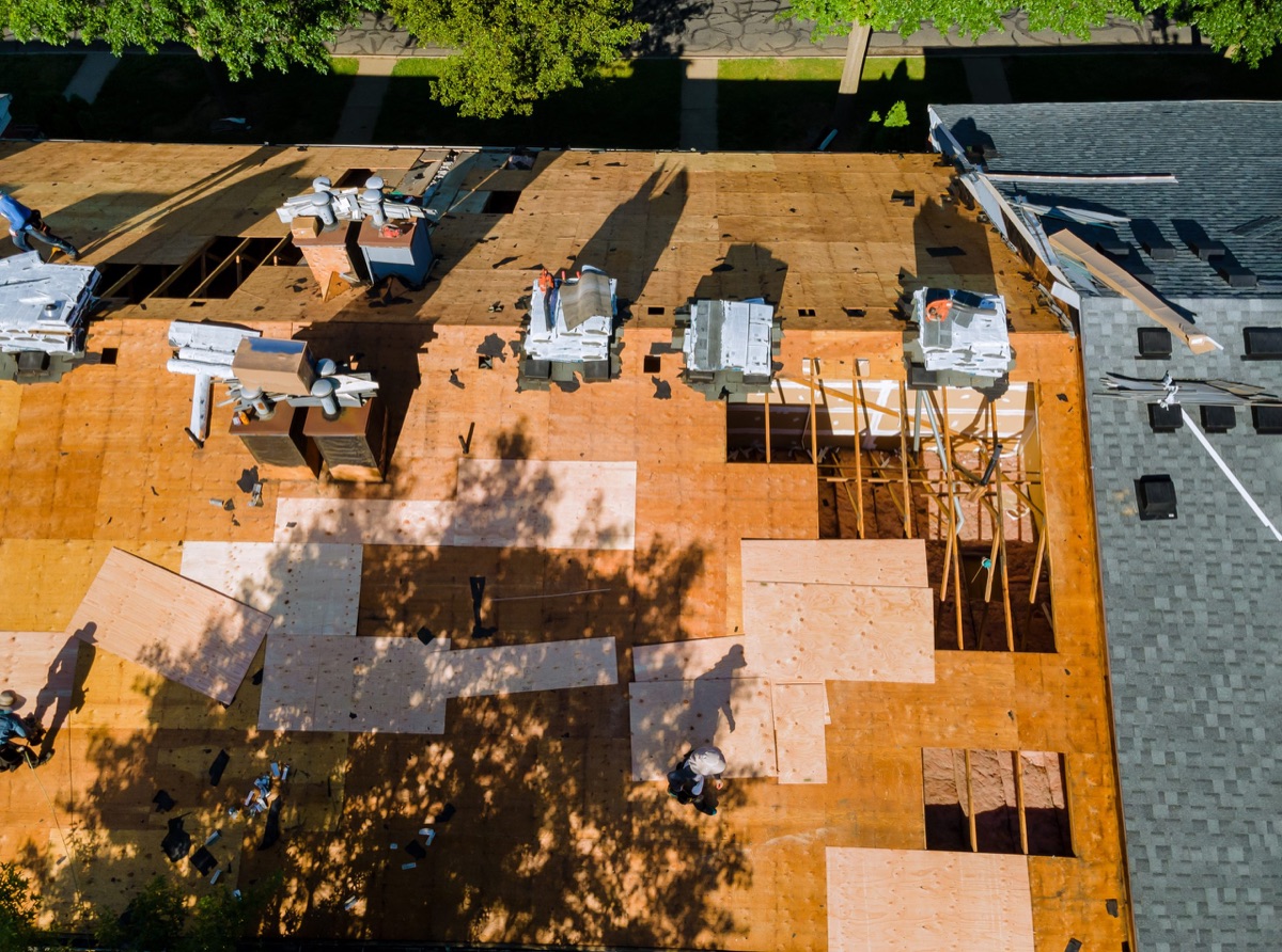 Commercial re-deck project